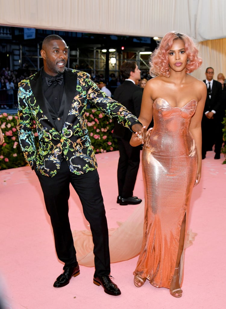 Idris Elba and Sabrina Dhowre at the 2019 Met Gala