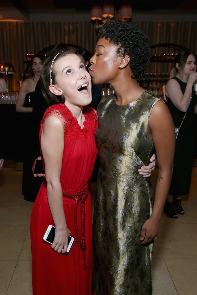 Millie Bobby Brown and Samira Wiley