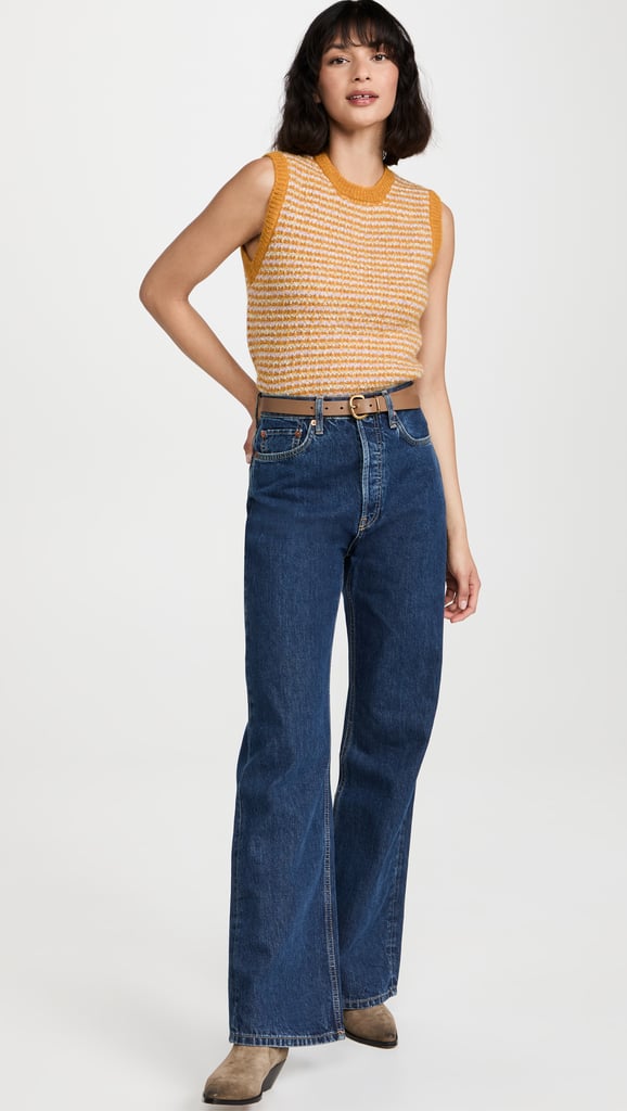 Vintage-Inspired Jeans: RE/DONE 70s Ultra High Rise Wide Leg Jeans