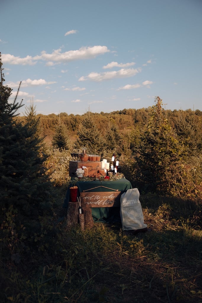 Inspiration For a Rustic Christmas Tree Farm Wedding Inspiration For a Rustic Christmas Tree Farm Wedding