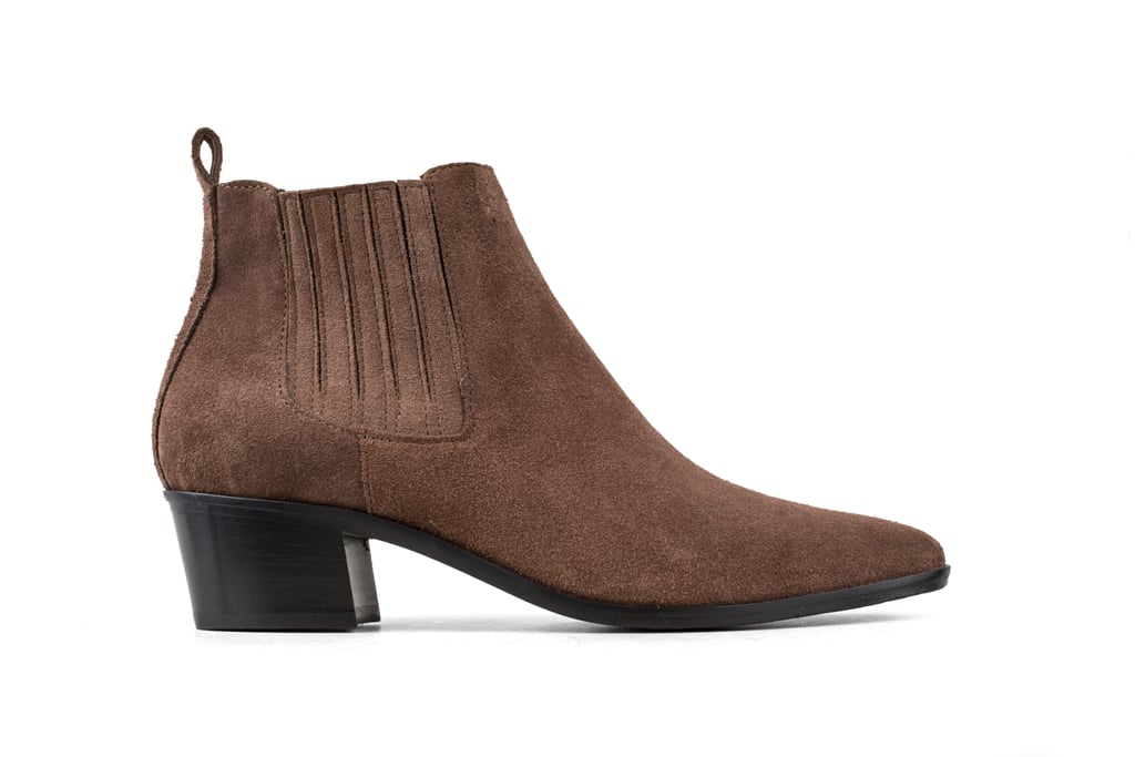 The Bleeker Boot in Chocolate Brown ($250)