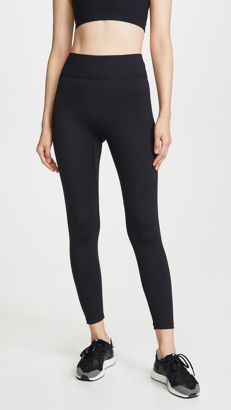 Nike fold over yoga pants pink fold over waist size medium Black - $40 -  From Addy