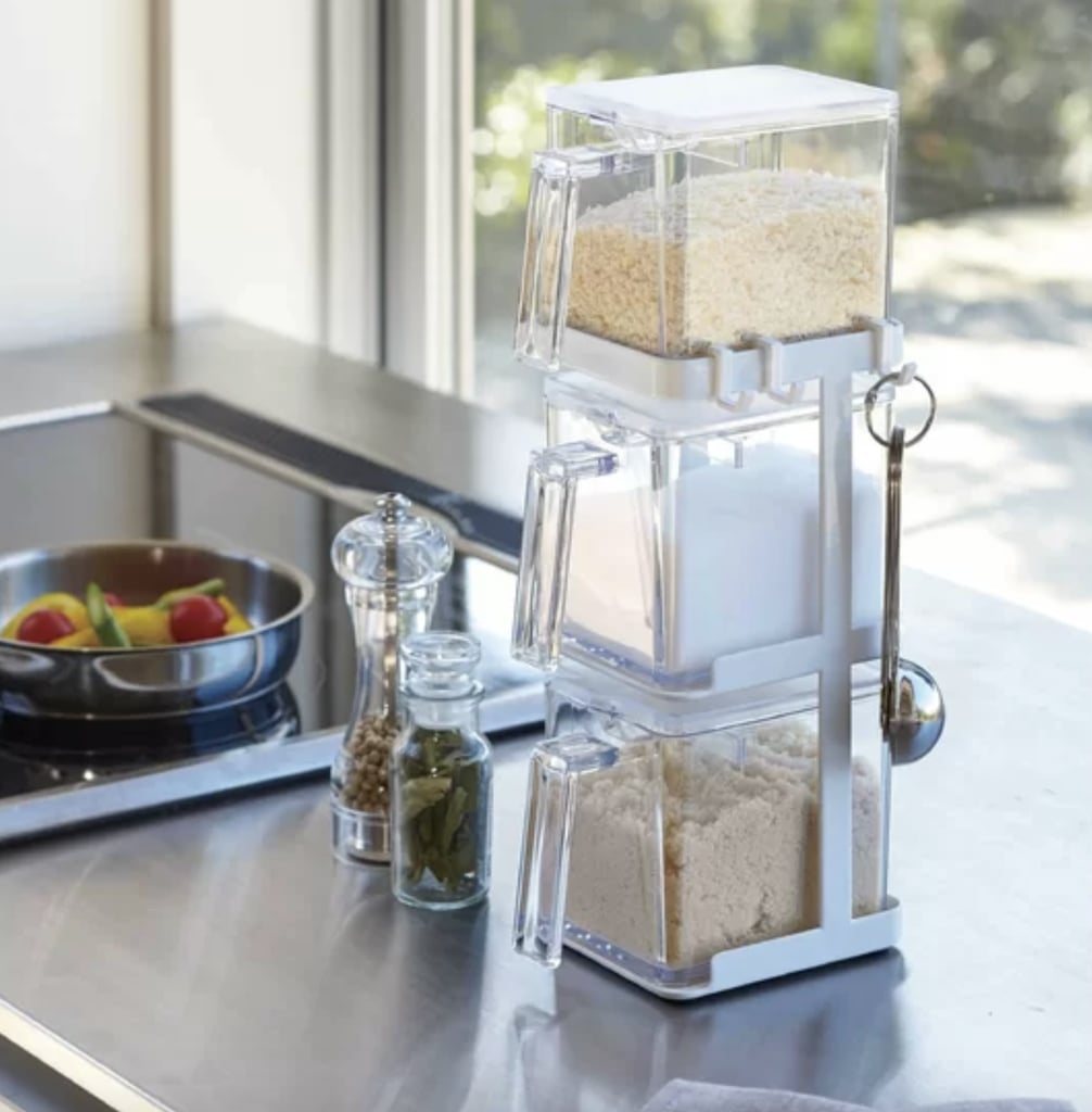 Tower Salt and Sugar Container 2 Jar Spice Rack