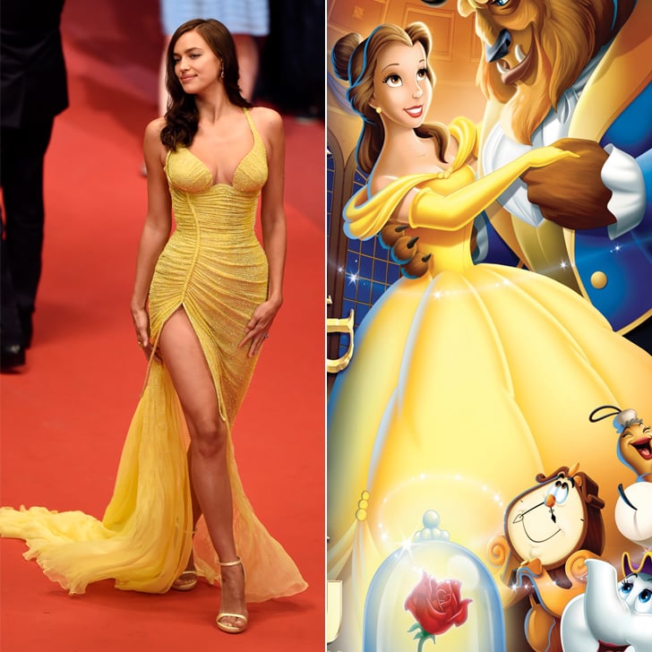 Irina Shayk as Belle From Beauty and the Beast