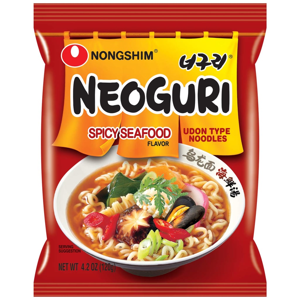 Neoguri Spicy Seafood Flavor Udon-Type Noodle (16-Pack)