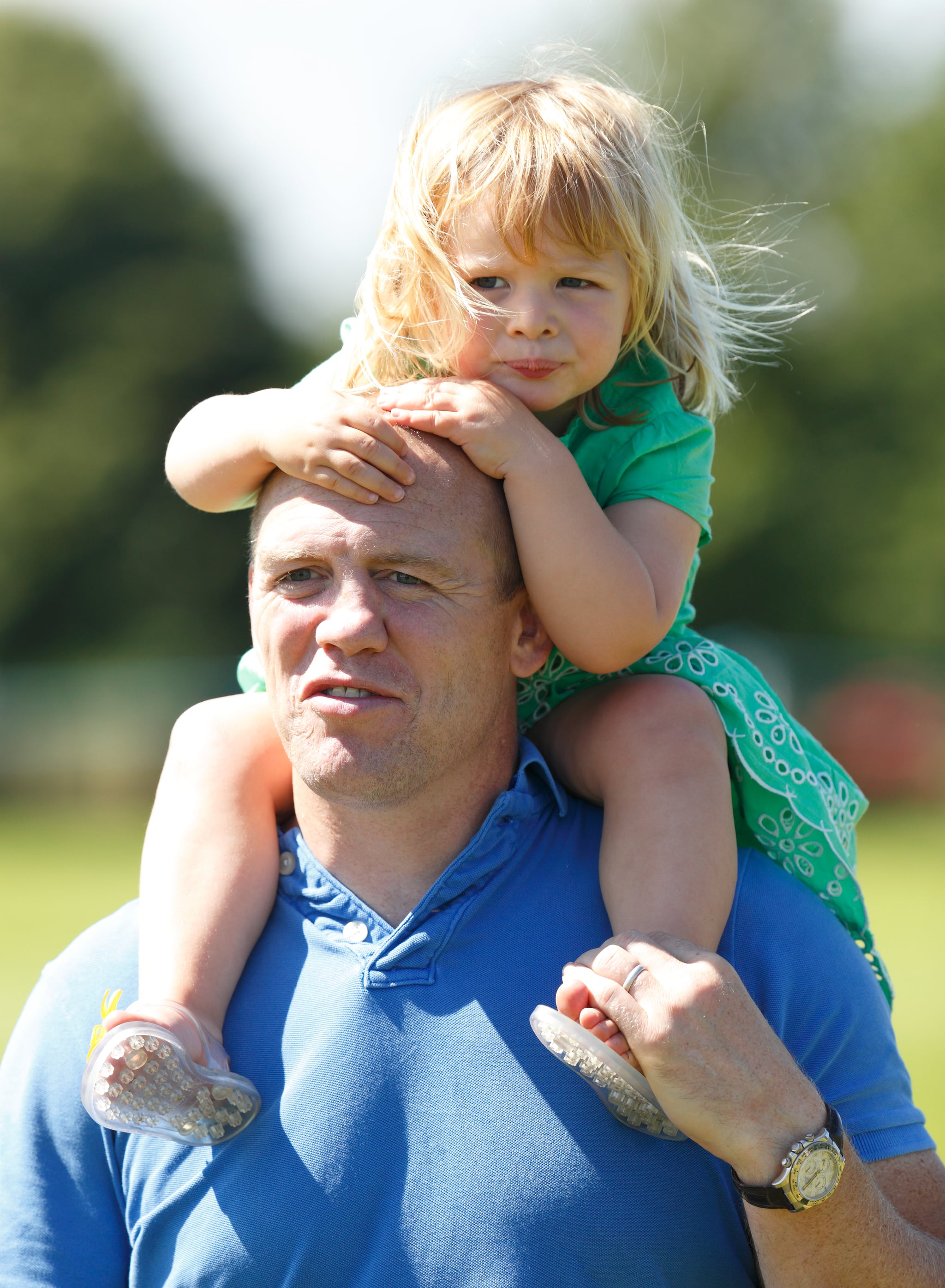 Zara Phillips And Mike Tindall Family Pictures Popsugar Celebrity