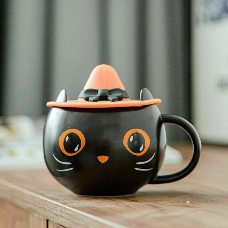 Starbucks Black-Cat Halloween Mug