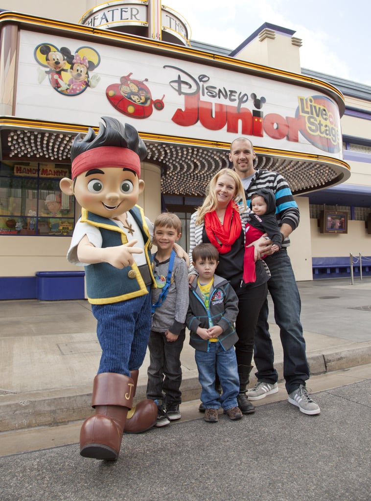 Melissa Joan Hart and her family spent a March 2013 day at Disneyland.