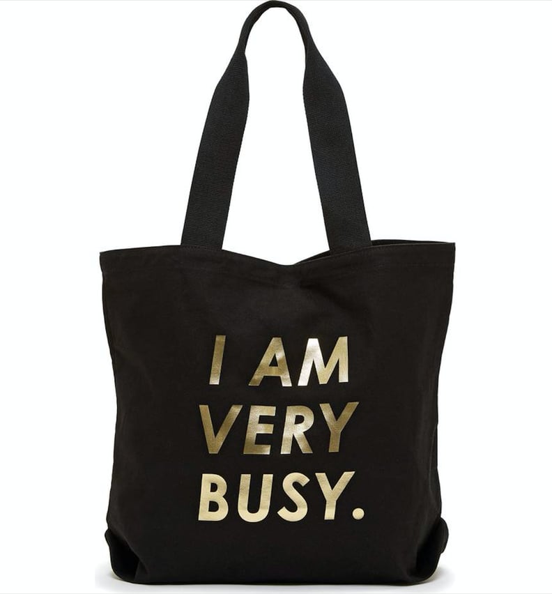 Ban.do I Am Very Busy Canvas Tote