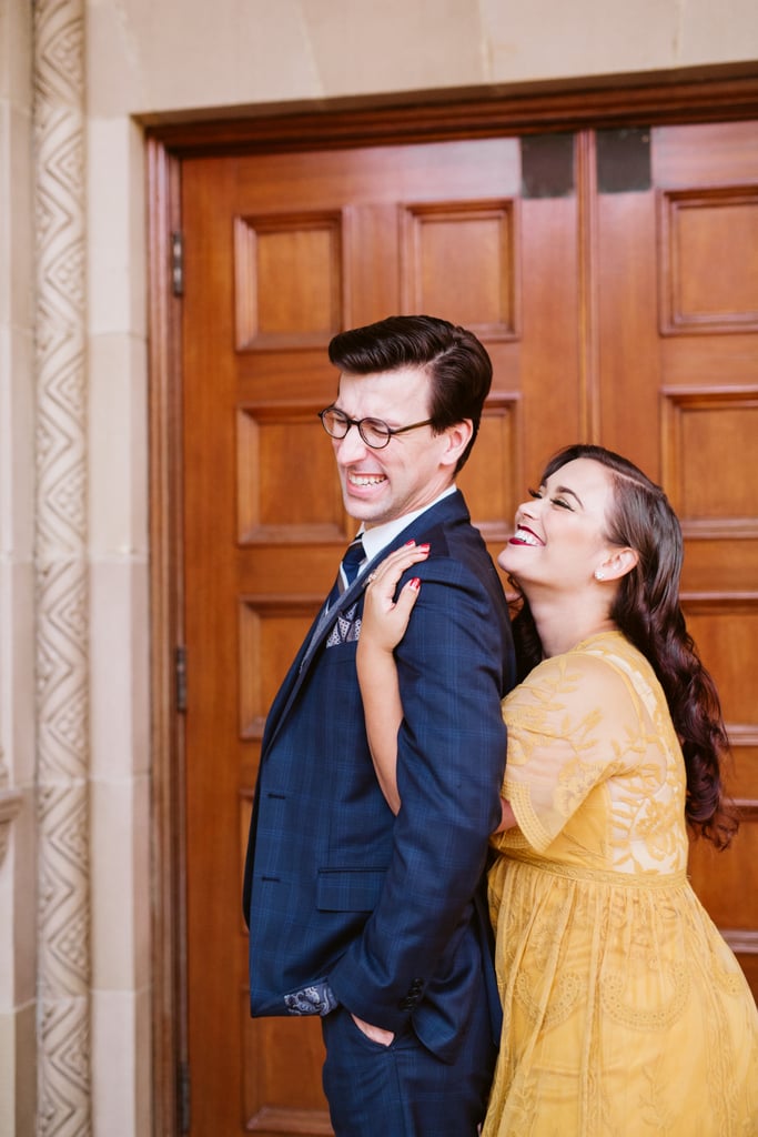 Harry Potter Hufflepuff and Ravenclaw Engagement Photos