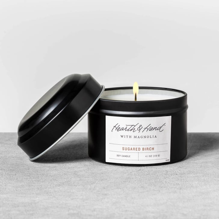 Mini Tin Candle in Sugared Birch Target’s New Hearth and Hand Fall