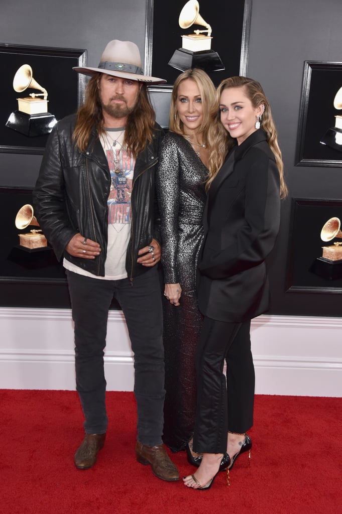 Billy Ray Cyrus, Tish Cryus, and Miley Cyrus