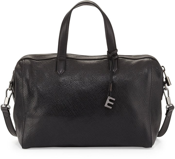 Elizabeth and James Scott Crossbody Duffel Bag, Black ($495)