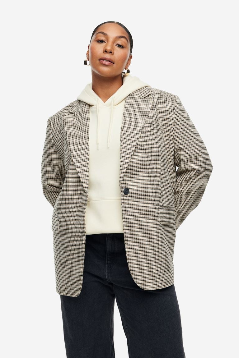 An Oversized Blazer