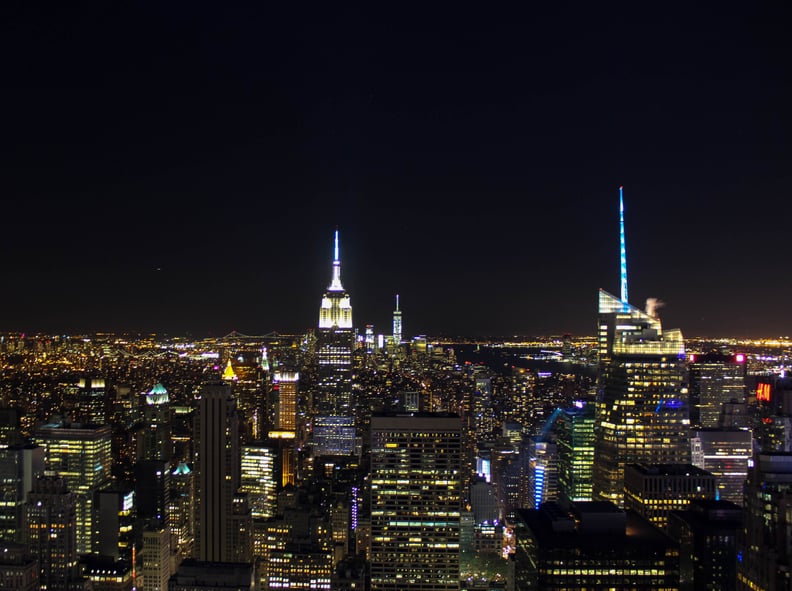 See the city that never sleeps in all of its glory on the Top of the Rock