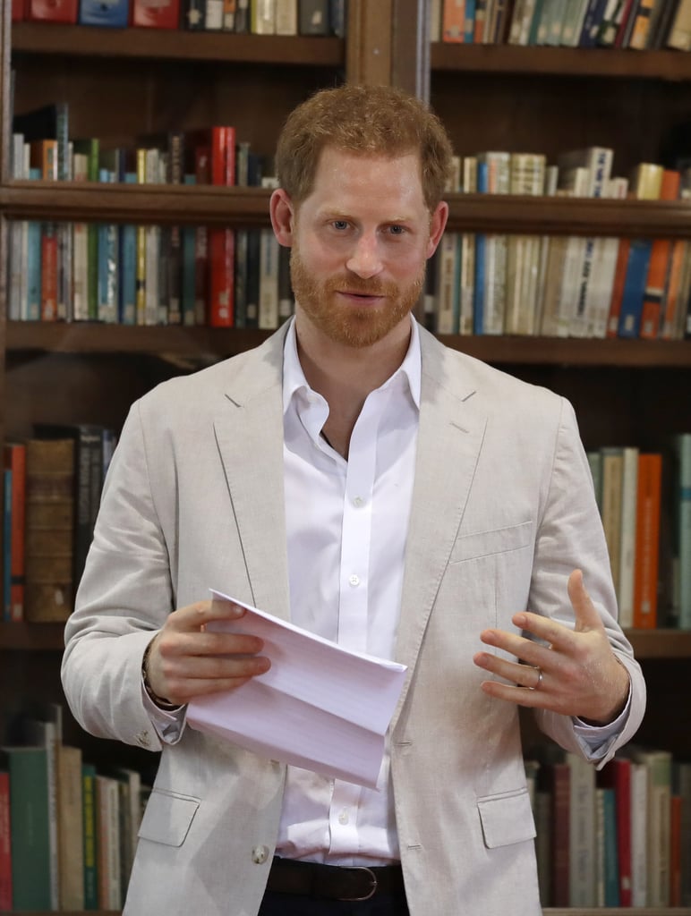 Prince Harry Meeting With Dr. Jane Goodall July 2019