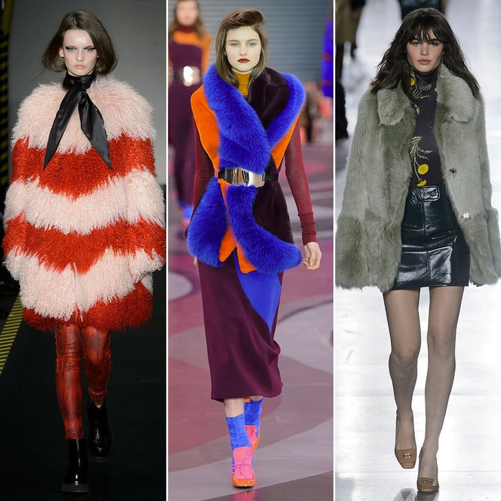 2. A Big Bit of Fluff London Fashion Week Fall 2015 Trends POPSUGAR