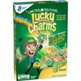 The New Lucky Charms Cereal Turns Your Milk Green For St. Patrick's Day, and It's So Fun