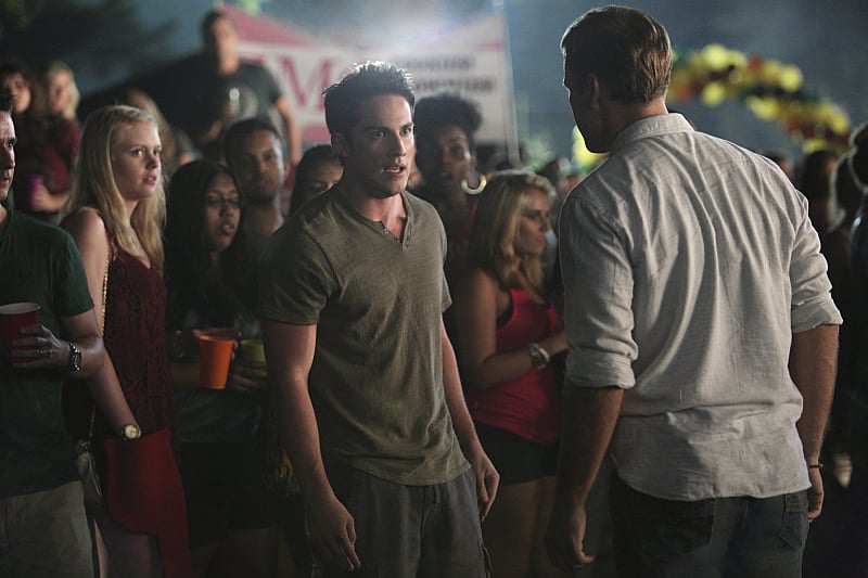 Oh, and Tyler (Michael Trevino) is just a human again, remember?