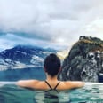 Swimming in This Swiss Hotel's Heated Infinity Pool Will Feel Like You're Floating in the Clouds