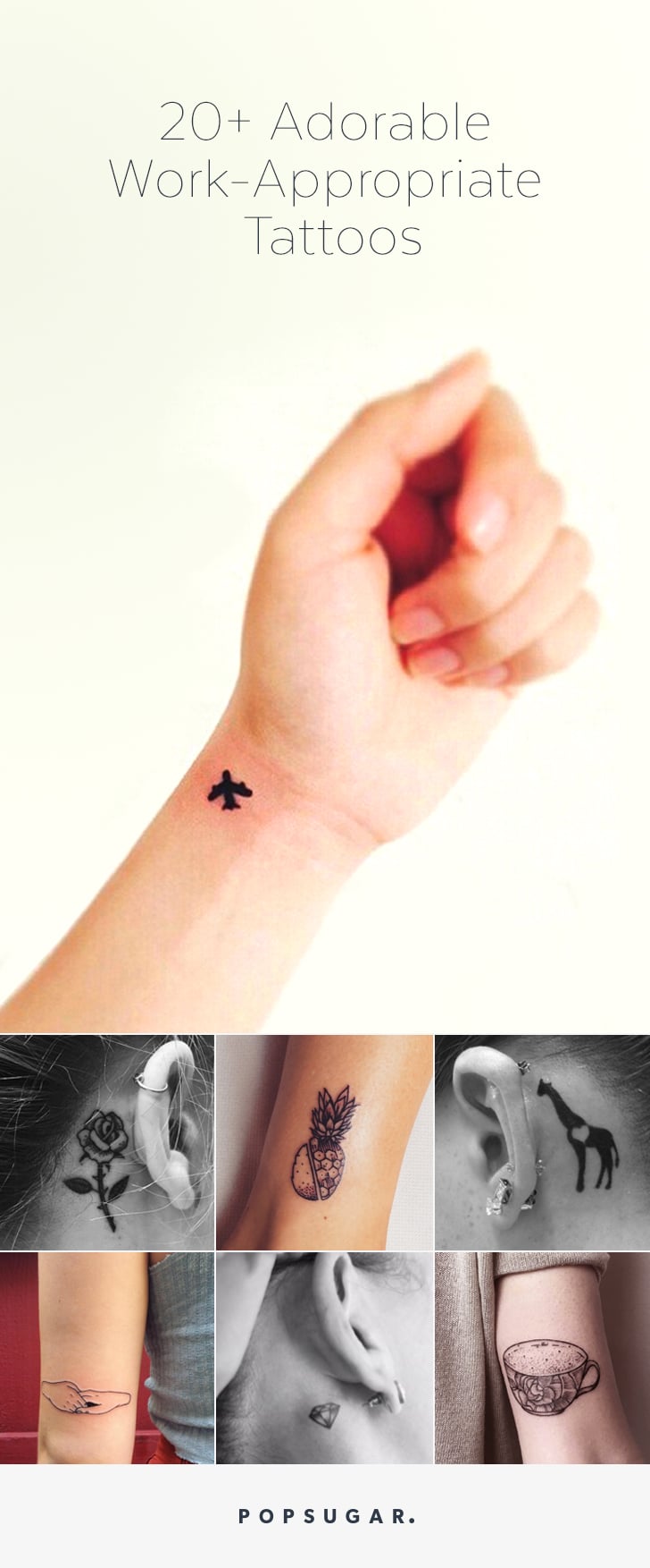 Tattoos That Are Work Appropriate Popsugar Smart Living