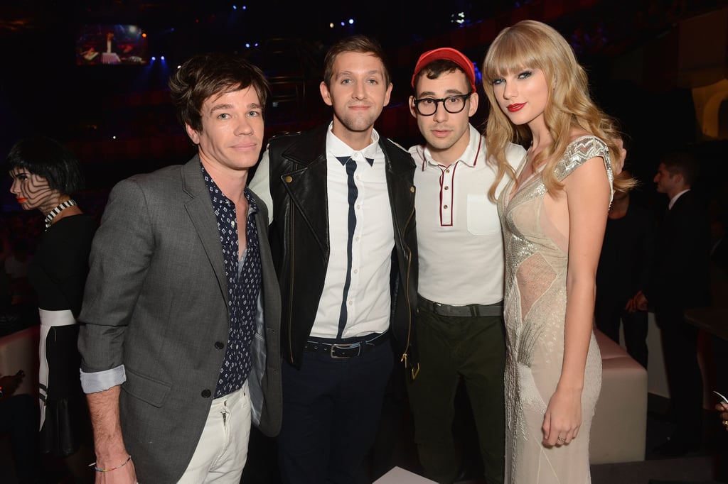 November 2012: Taylor Swift and Jack Antonoff Meet at the MTV EMAs