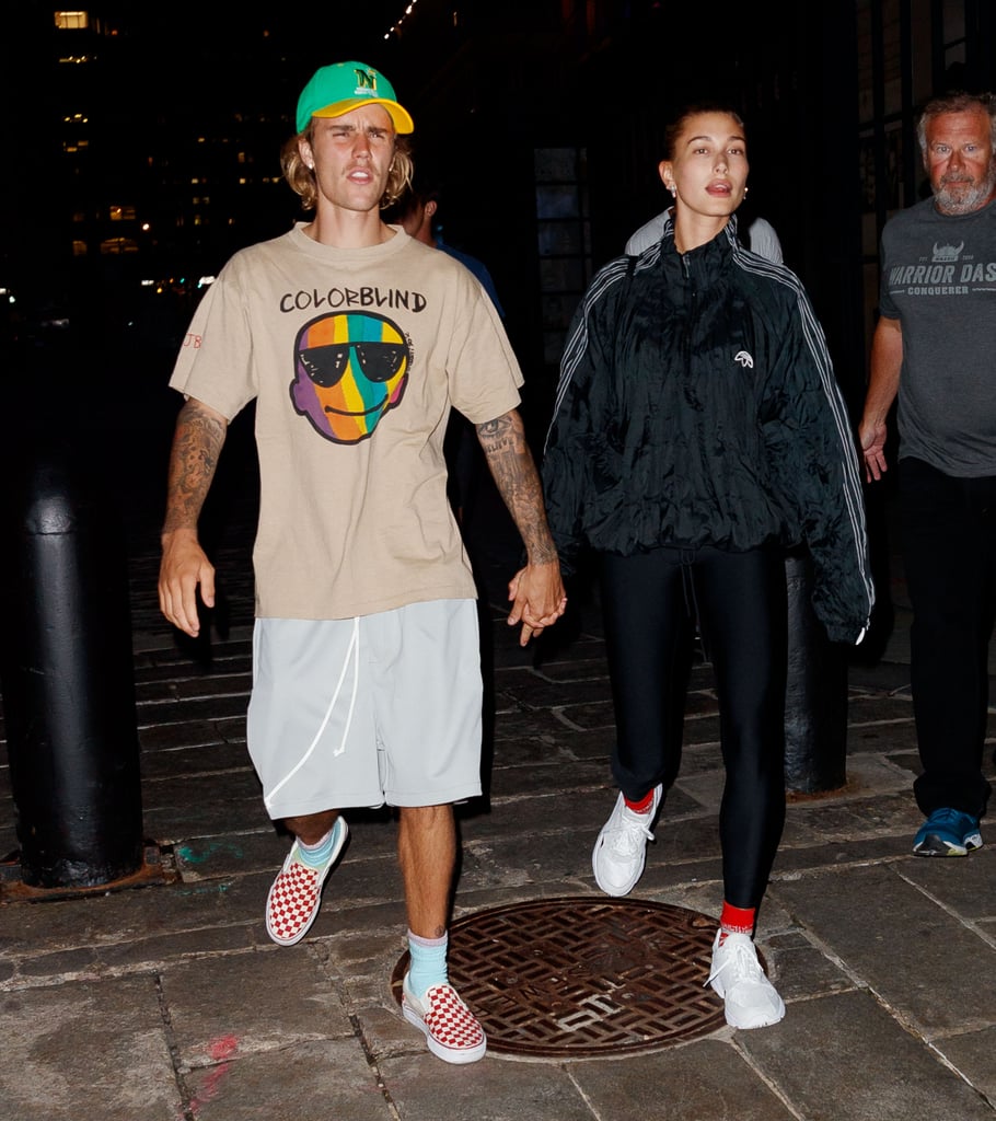 Justin Bieber Hailey Baldwin Matching Shoes and Socks 2018