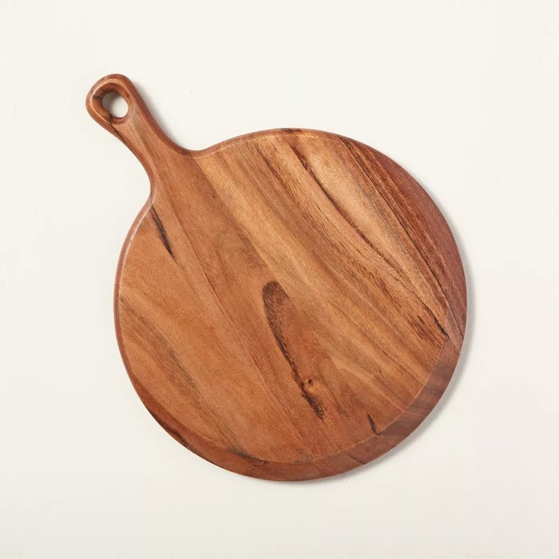 Hearth & Hand With Magnolia Round Wood Paddle Serve Board