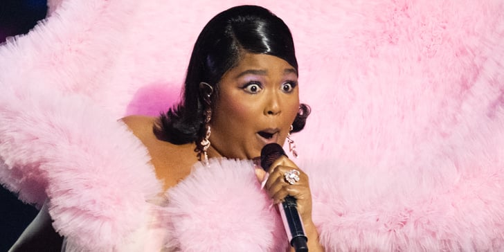 Lizzo Wears a Fluffy Pink Act N°1 Dress at the Brit Awards | POPSUGAR ...