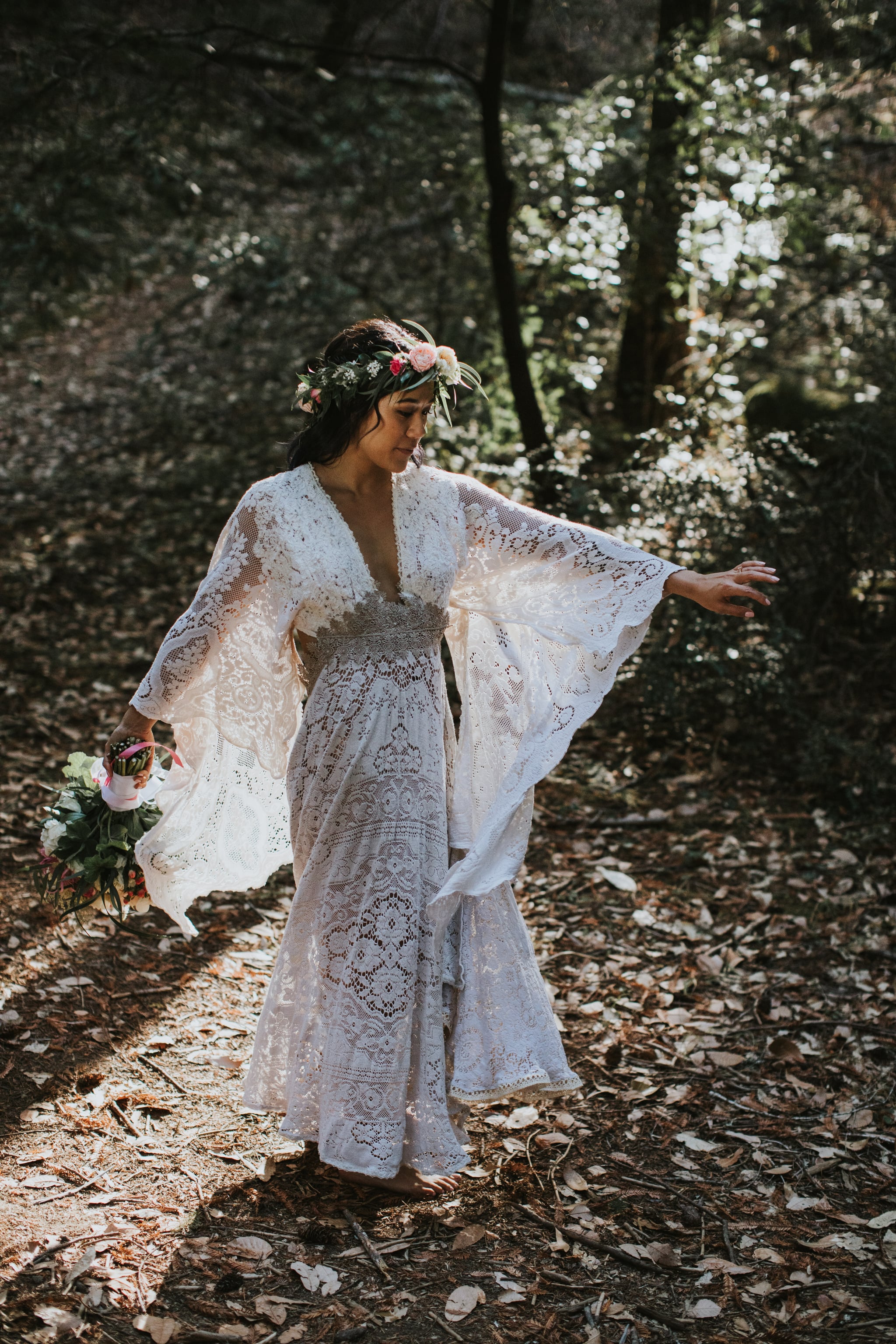 Gina Florio How 17 Different Brides Finally Fell In Love With A Wedding Dress Popsugar Fashion Photo 3