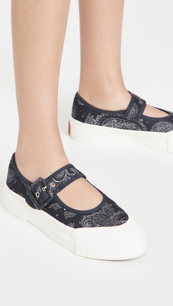 For a Fashionable Pair: Good News Celeste Paisley Mary Janes