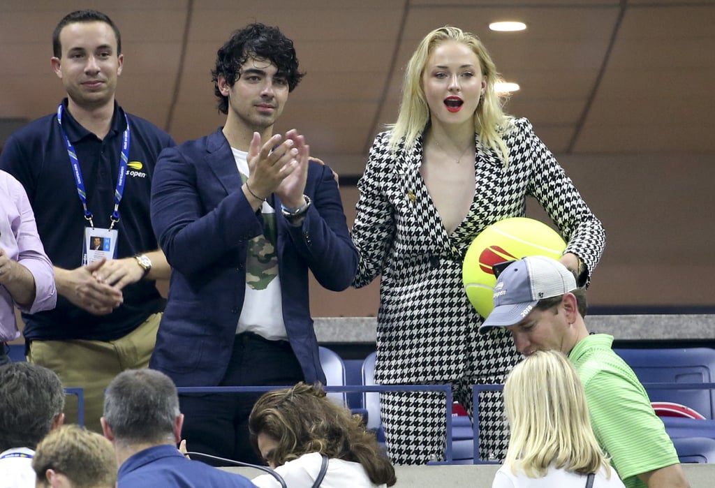 Sophie Turner and Joe Jonas at the US Open September 2018