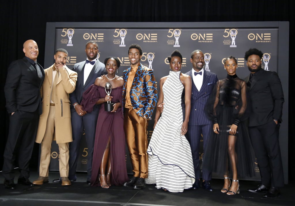 Black Panther Cast at the 2019 NAACP Image Awards