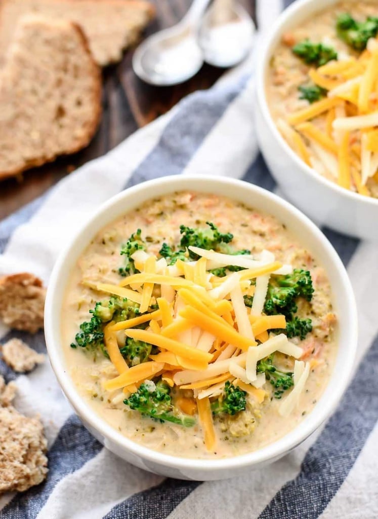 Slow-Cooker Broccoli Cheese Soup