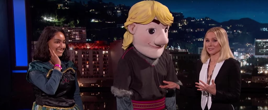 Kristen Bell Frozen Promposal on Jimmy Kimmel Live
