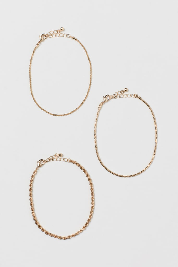 3-pack Anklets