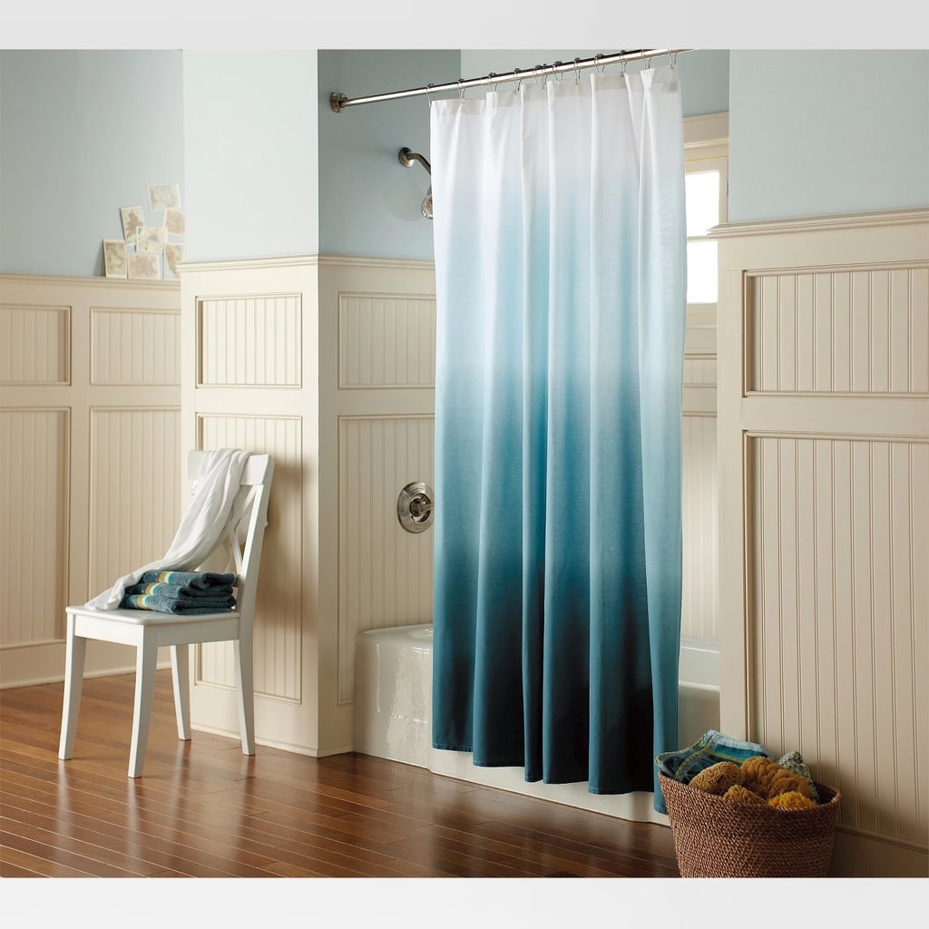 For the Bathroom: Ombré Shower Curtain