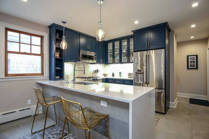 Blue Kitchens Best Kitchen Designs 2020 POPSUGAR Home 