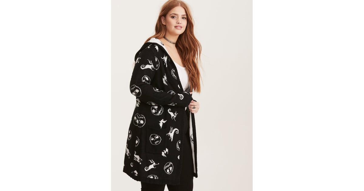 nightmare before christmas hooded cardigan