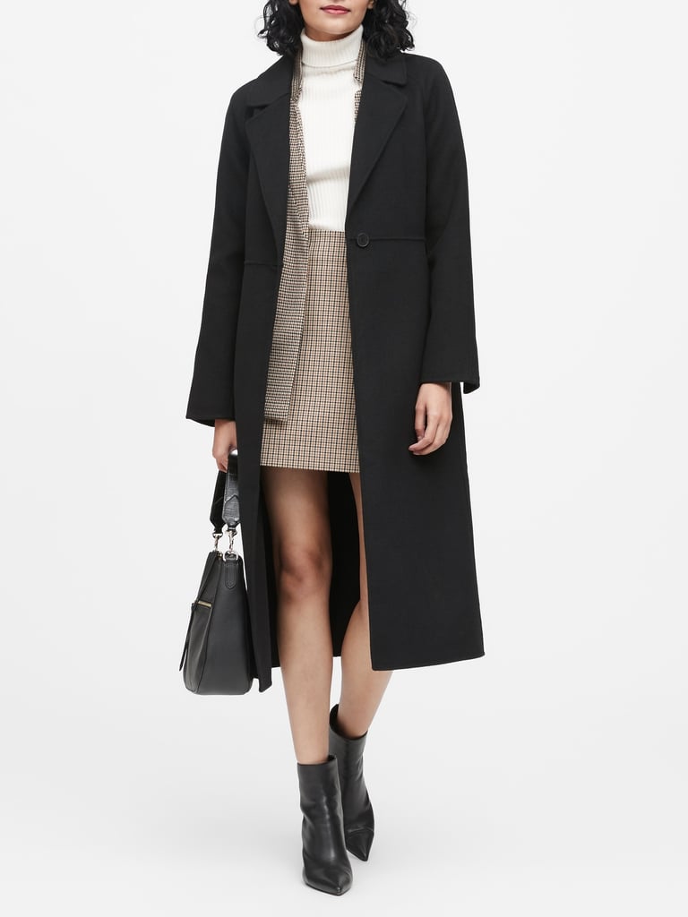 Banana Republic Double-Faced Maxi Coat