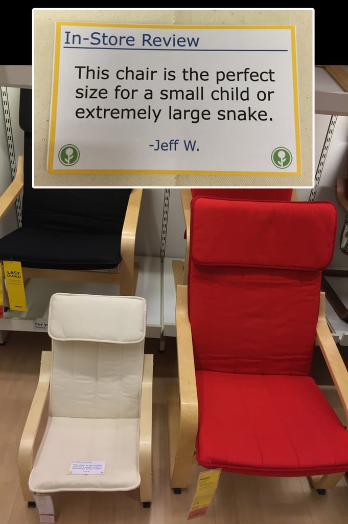 Guy Posts Funny In-Store Ikea Reviews