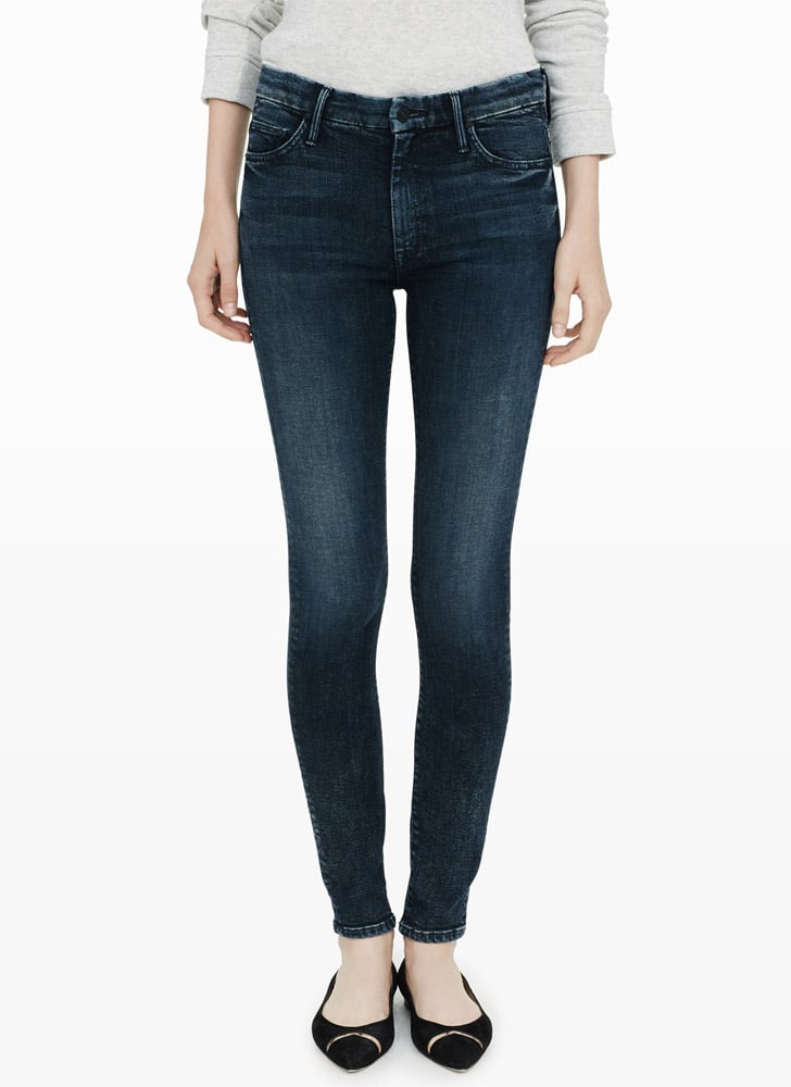 All I have from Spring and Summer are distressed boyfriend jeans and skinny stonewashes, so I am seriously in need of a Fall denim update. On my shopping list is the High-Waisted Dark Wash Jean by Mother Denim ($230). The high-waist extends the look of my legs and it works as a casual day jean, but is ideal for a night out too. 
— JC, associate shopping editor