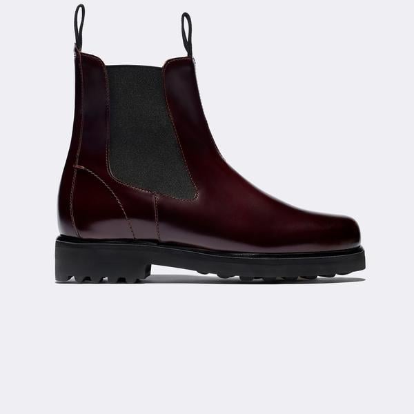 Emme Parsons Zion in Oxblood Spazzolato