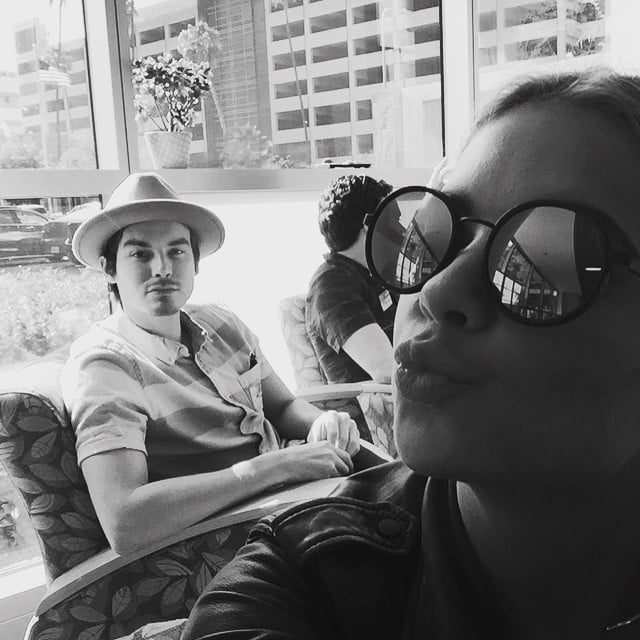 Ashley Benson and Tyler Blackburn Instagram Pictures