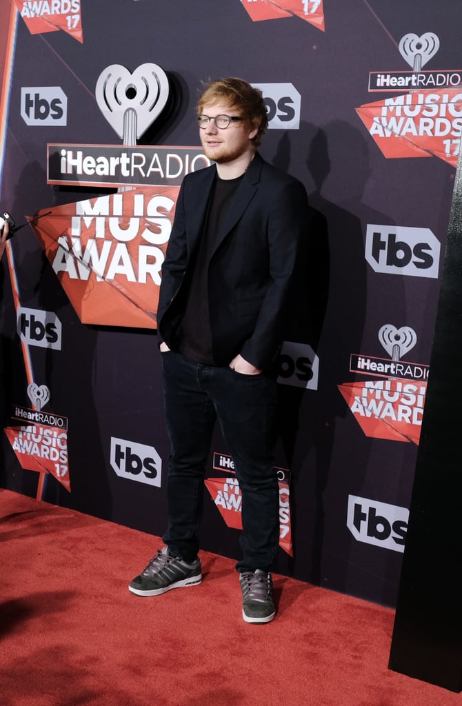 Ed Sheeran at iHeartRadio Music Awards March 2017