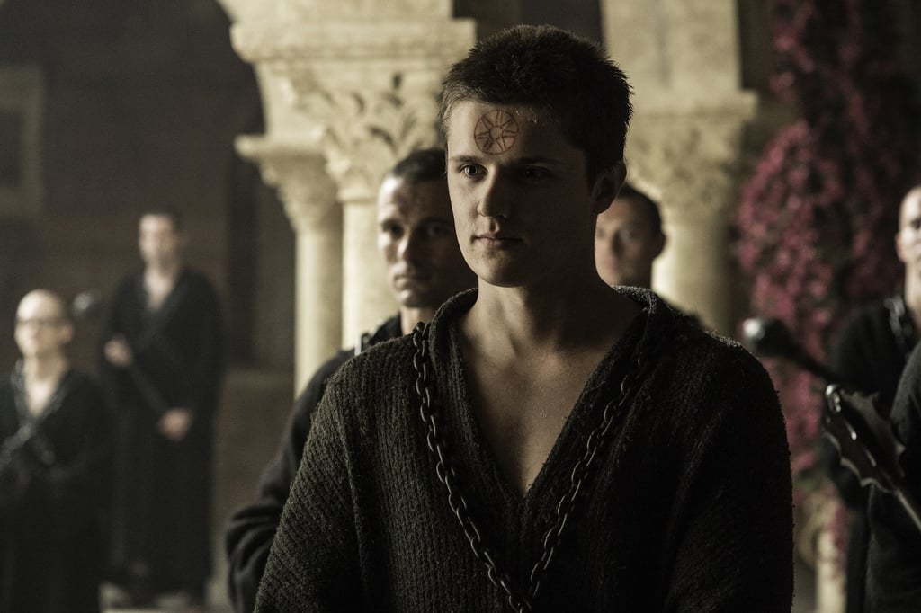 Creepy cousin Lancel Lannister is back, and he looks ready to spill