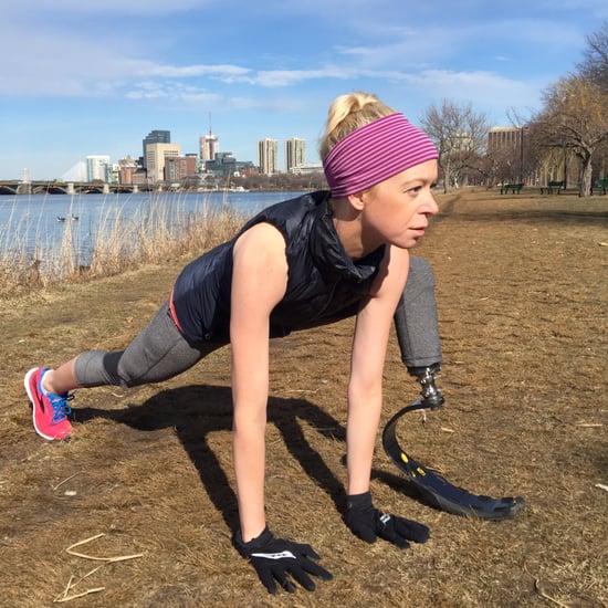 Adrianne Haslet-Davis Runs Boston Marathon