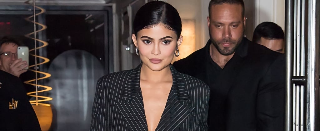 Kylie Jenner Wears Fishnet Pants May 2019