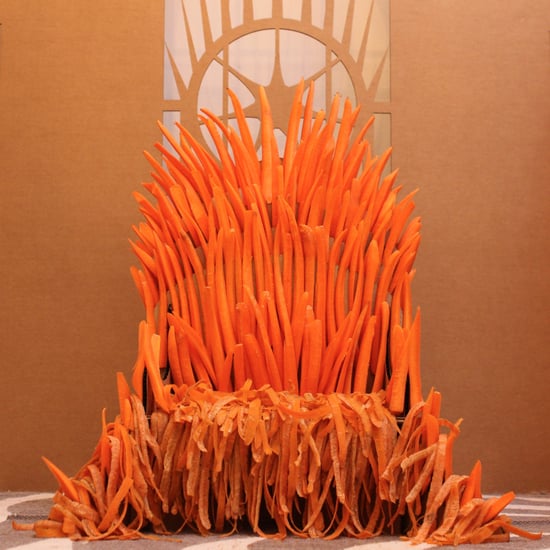 Iron Throne Made Out of Carrots