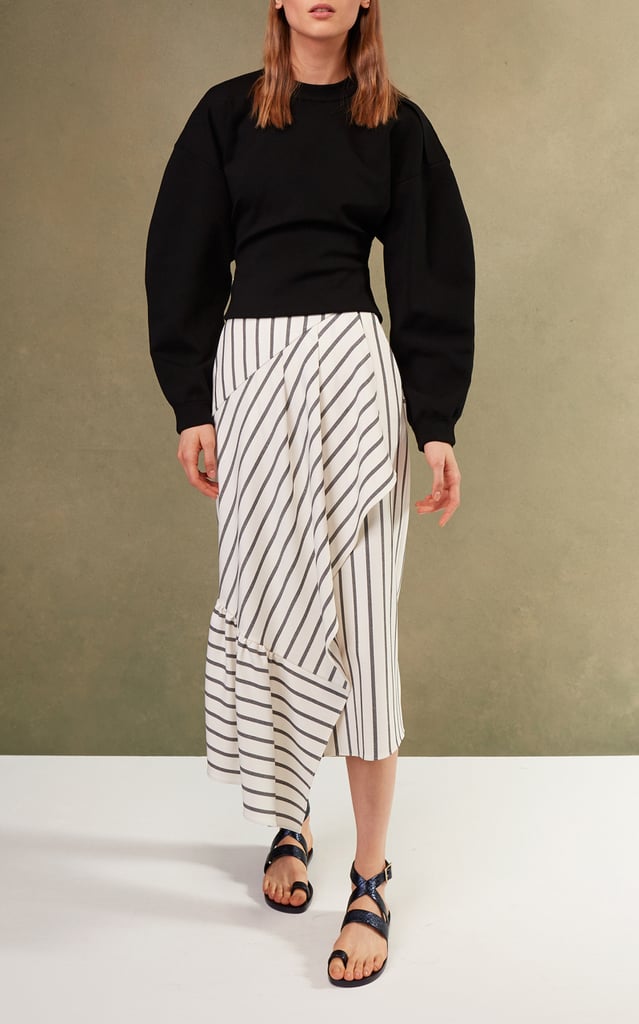 Tibi Asymmetrical Ruffle Skirt